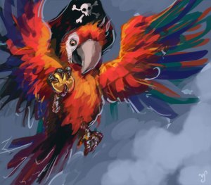 pirate_parrot_by_Aeyolscaer